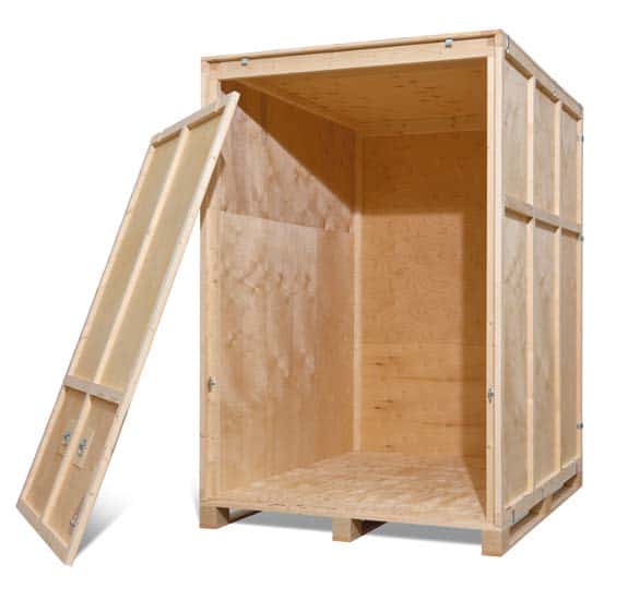 Moving container provided by Northstar Removals